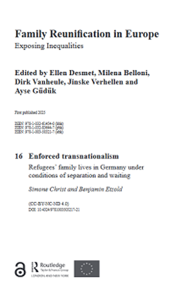 Cover: Enforced transnationalism