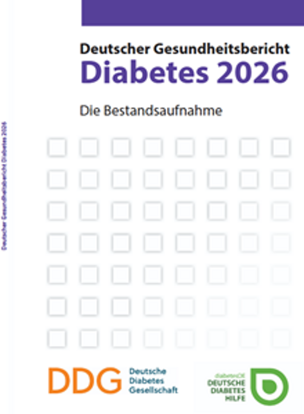 Cover: Deutscher Gesundheitsbericht Diabetes 2026 