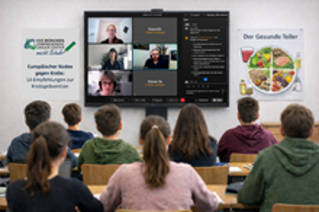 Bild: Digitale Krebsprävention an Schulen – Projekt „CCC macht Schule digital“