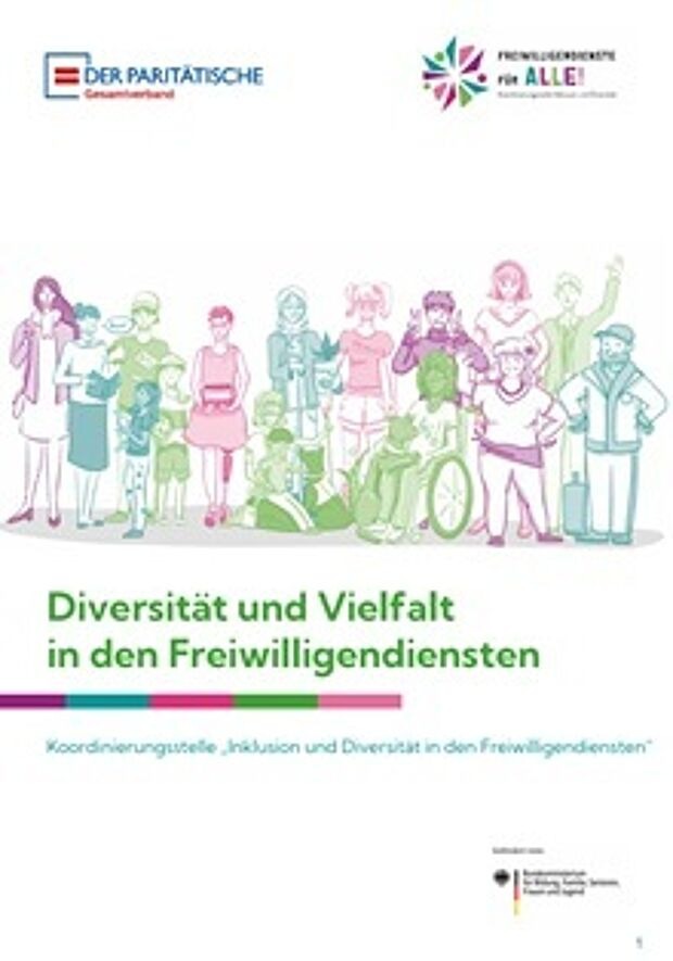 Cover: Diversität und Vielfalt in den Freiwilligendiensten 