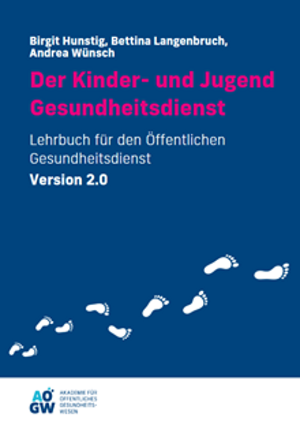 Cover: Neues ÖGD-Lehrbuch: Der Kinder- und Jugendgesundheitsdienst