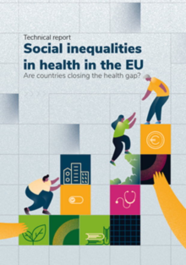 Cover: Social inequalities in health in the EU