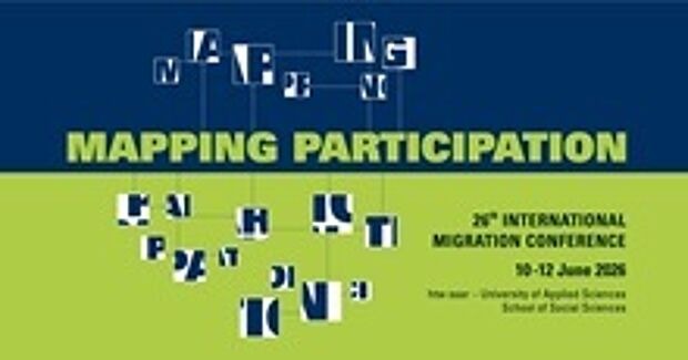 Logo: 26. Internationale Migrationskonferenz
