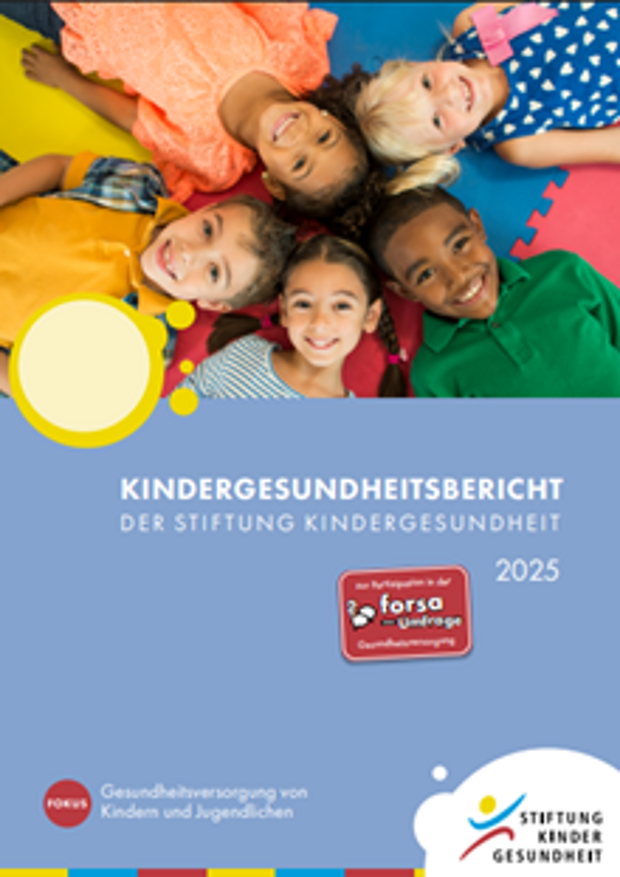 Cover: Kindergesundheitsbericht 2025