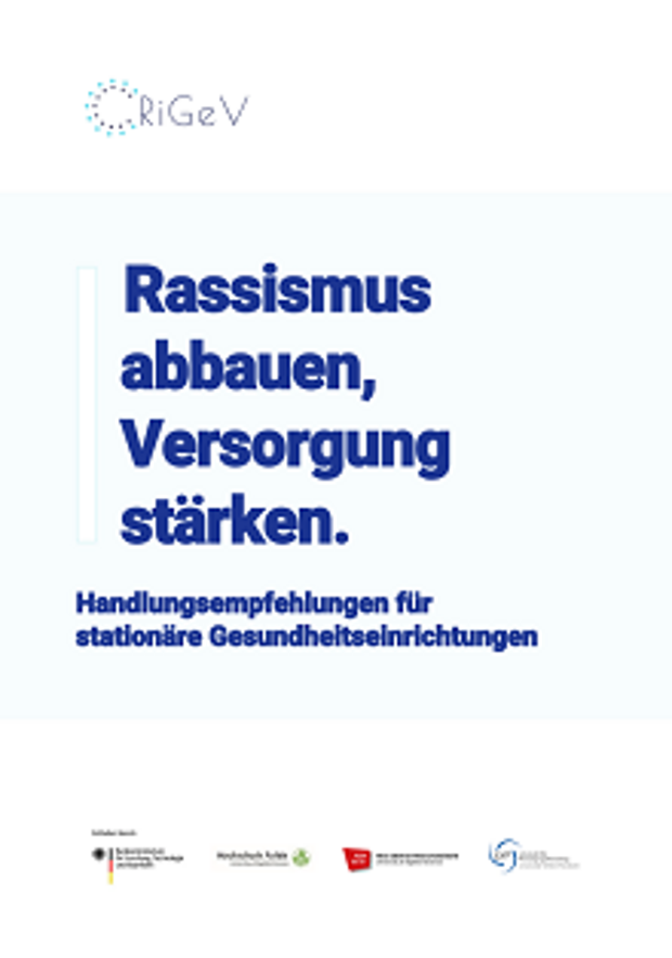 Cover: Rassismus abbauen, Versorgung stärken 