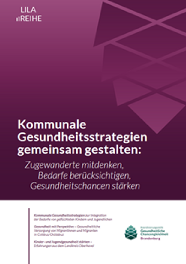 Cover: Kommunale Gesundheitsstrategien gemeinsam gestalten