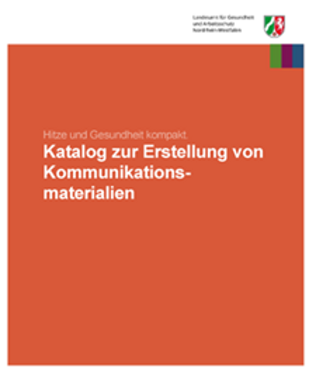 Cover: Gesundheitsinformationen für den Hitzeschutz gezielt kommunizieren