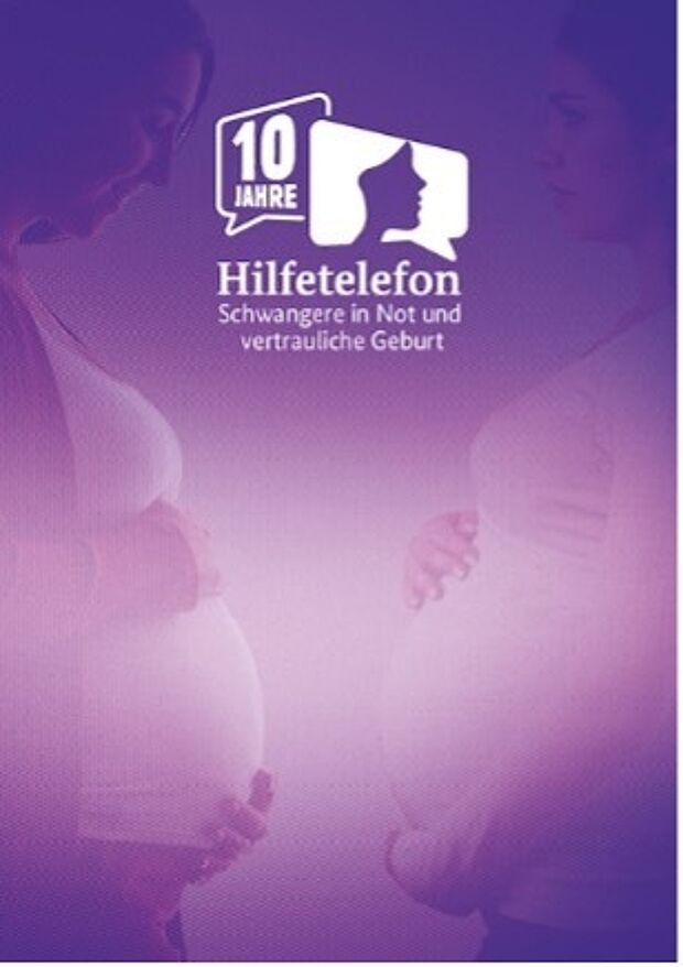 Cover der Broschüre 10 Jahre Hilfetelefon