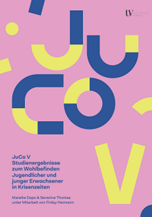 Cover: JuCo V – Studienergebnisse zum Wohlbefinden Jugendlicher und junger Erwachsener in Krisenzeiten