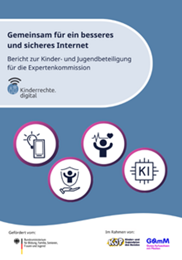 Cover: Bundesministerium für Bildung, Familie, Senioren, Frauen und Jugend (BMBFSFJ) Gemeinsam für ein besseres und sicheres Internet