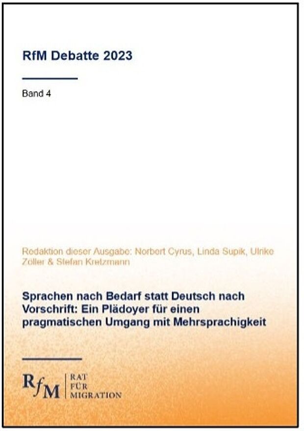 Cover des Buchs Sprachen nach Bedarf statt Deutsch nach Vorschrift