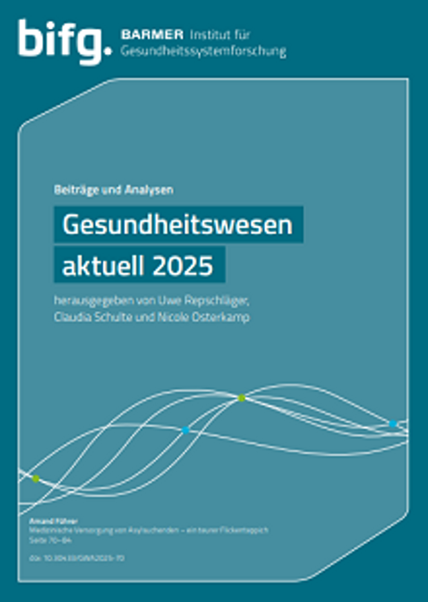 Cover: Gesundheitswesen aktuell 2025