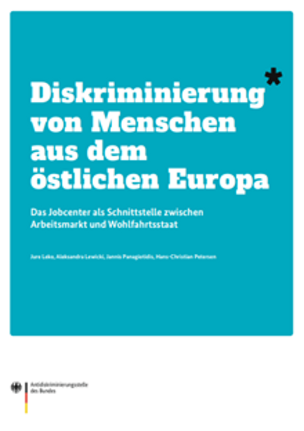 Cover: Diskriminierung von Menschen aus dem östlichen Europa