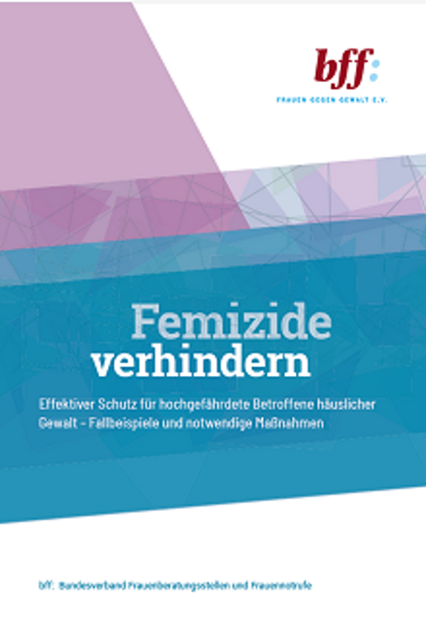 Cover: Femizide verhindern