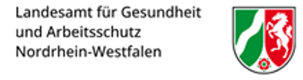 Logo: Landesamt für Gesundheit und Arbeitsschutz Nordrhein-Westfalen
