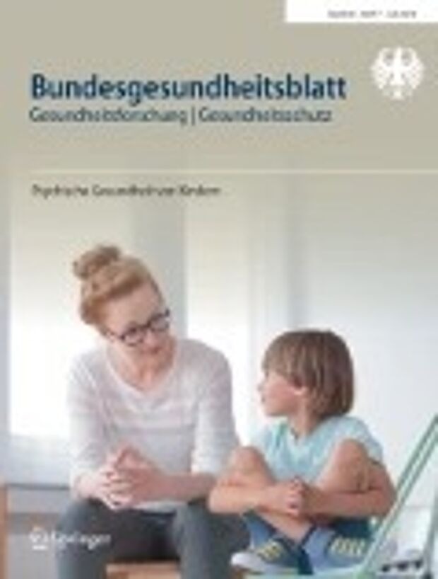 Cover Bundesgesundheitsblatt