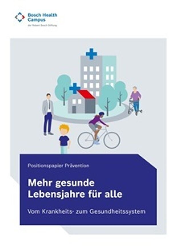 Cover: Fünf Hebel für mehr gesunde Lebensjahre