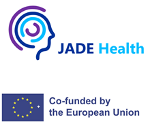 Logo JADE Health + Co-funded by the European Union