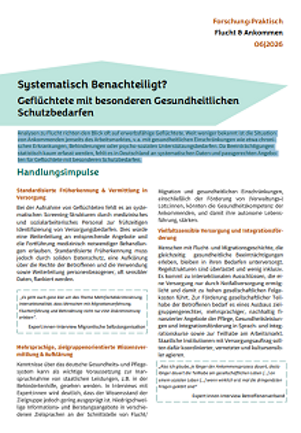Cover: Systematisch benachteiligt?