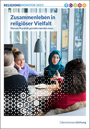 Titelseite der Publikation: Zusammenleben in religiöser Vielfalt