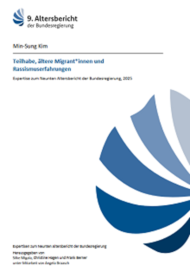 Cover Altersbericht Teilhabe
