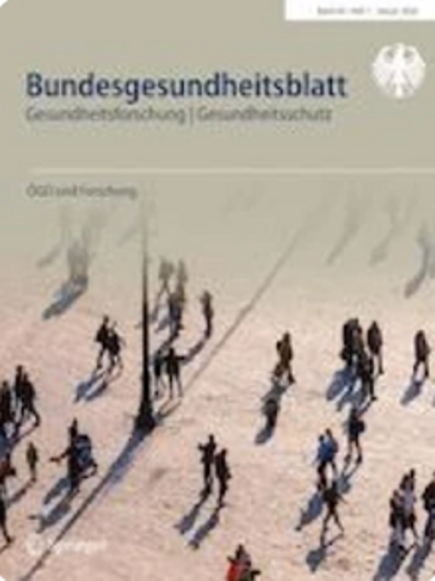 Cover: Öffentlicher Gesundheitsdienst (ÖGD) und Forschung