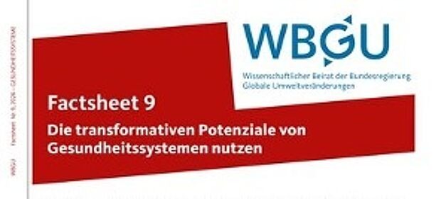 Titelblatt des Factsheets 9 Die transformativen Potenziale 