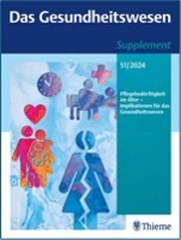Cover Pflegebedürftigkeit im Alter - Implikationen für das Gesundheitswesen