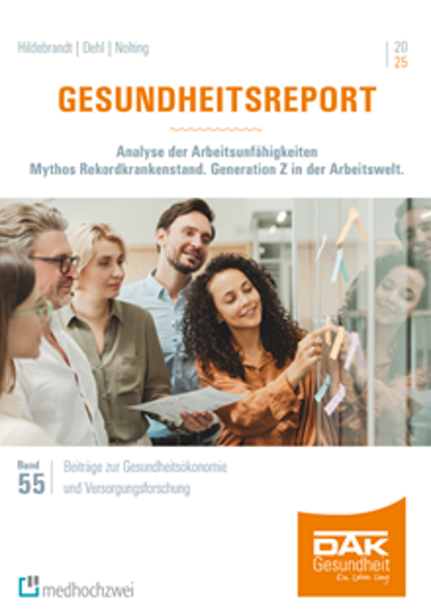 Cover: DAK-Gesundheitsreport 2025