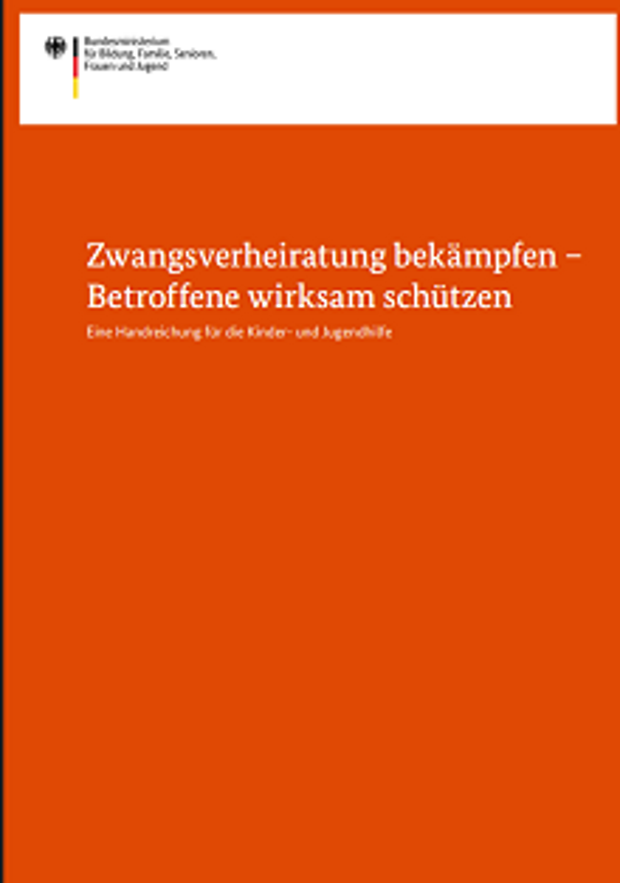 Cover: Zwangsverheiratung bekämpfen - Betroffene wirksam schützen