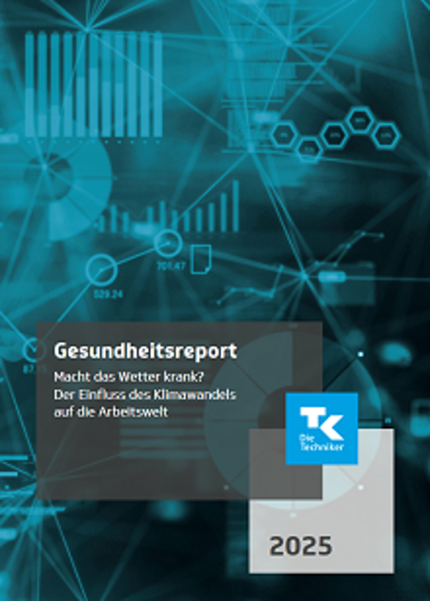 Cover: TK-Gesund¬heits¬re¬port 2025 