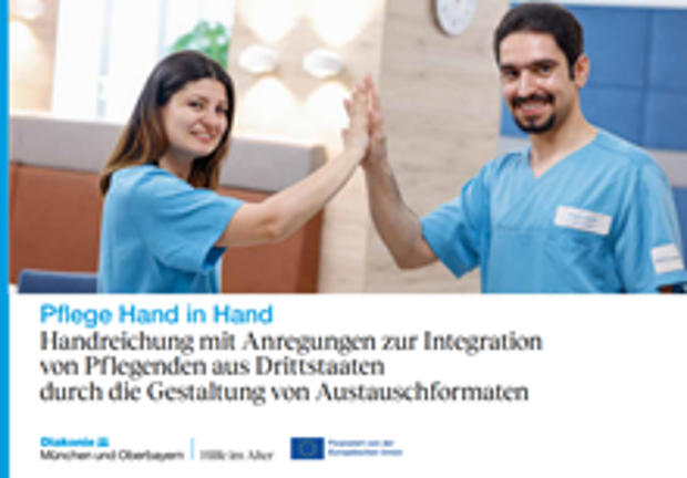 Cover: Pflege Hand in Hand