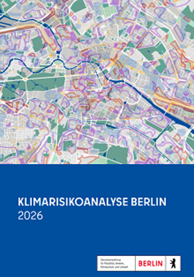 Cover: Klimarisikoanalyse Berlin 2026